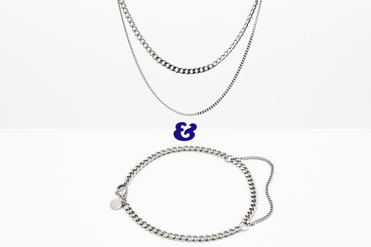 Cling Chain Set Silver