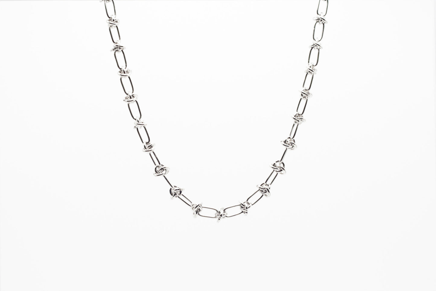 Knotty Chain Silver