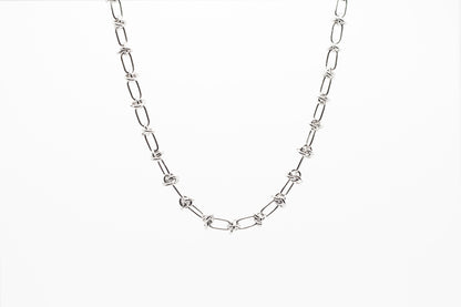 Knotty Chain Silver