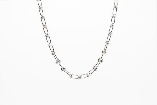 Knotty Chain Silver