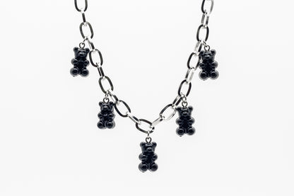 Gummy Bear Chain - Licorice Black