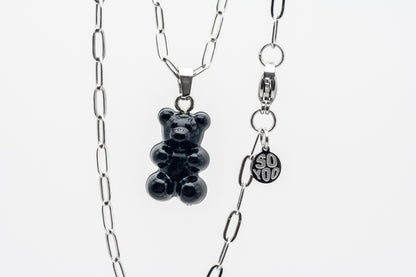 The One Gummy Bear Chain Licorice Black