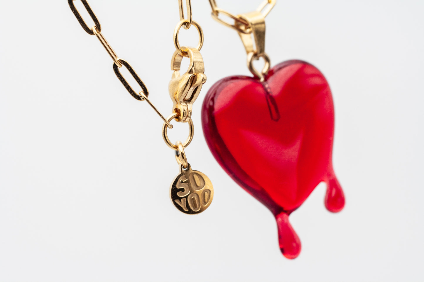 Bleeding Heart Chain Red