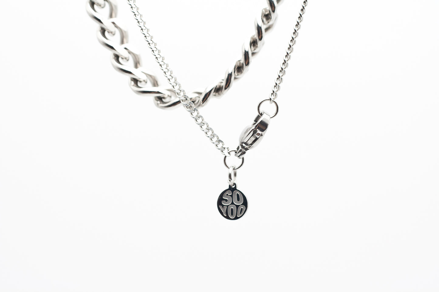 Contrast Chain Silver