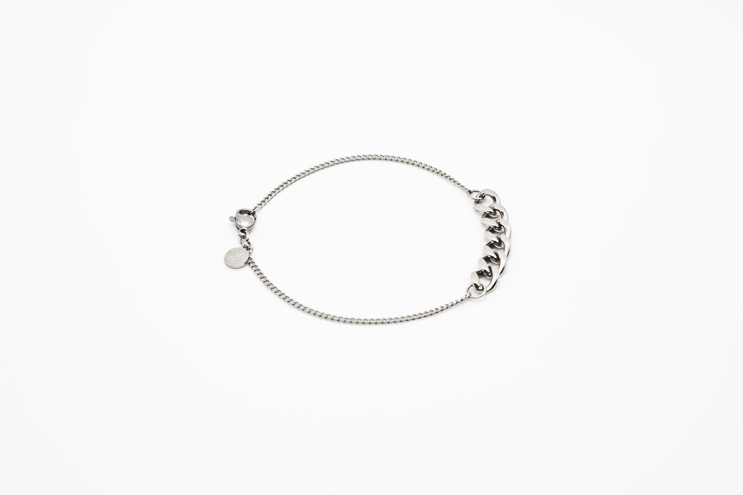 Contrast Bracelet Silver