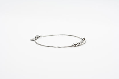 Contrast Bracelet Silver