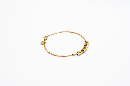 Contrast Bracelet Gold