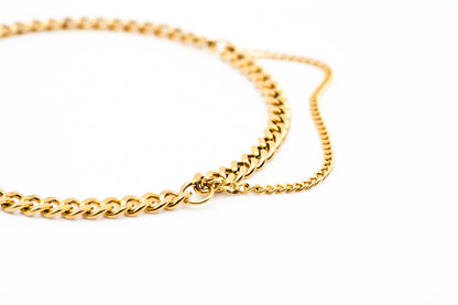 Cling Chain Set Gold