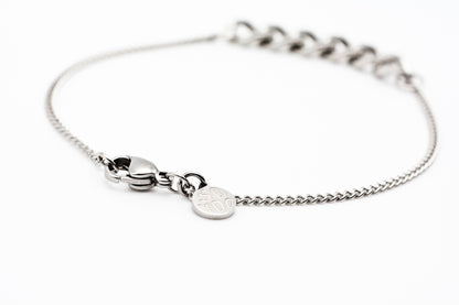 Contrast Bracelet Silver