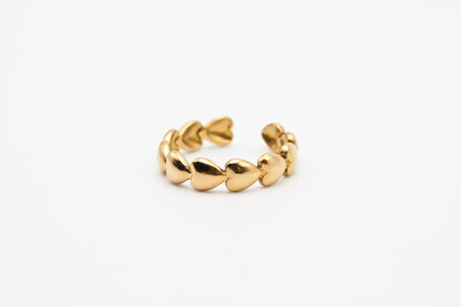 Full of Heart Ring Gold